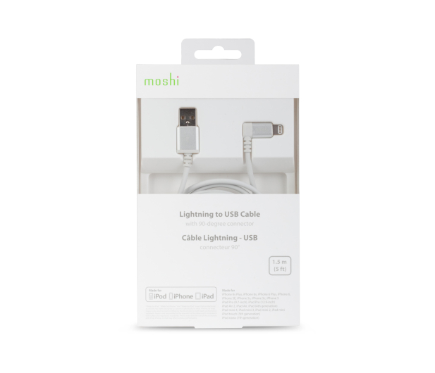 MOSHI USB-Lightning, 1.5m bialy - 1389228 - zdjęcie 5